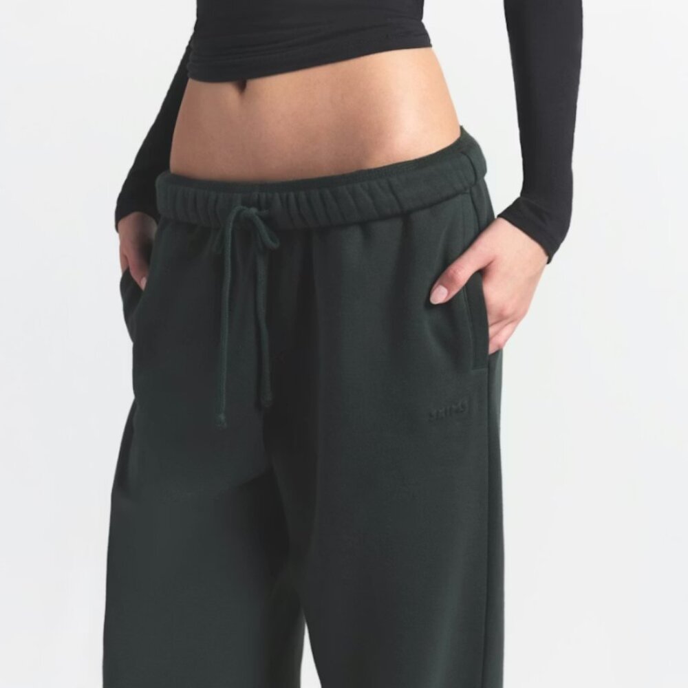 SKIMS‎ Classic Fleece Straight Leg Pant / Size S & M / NWT / MSRP $191 - Picture 2 of 6